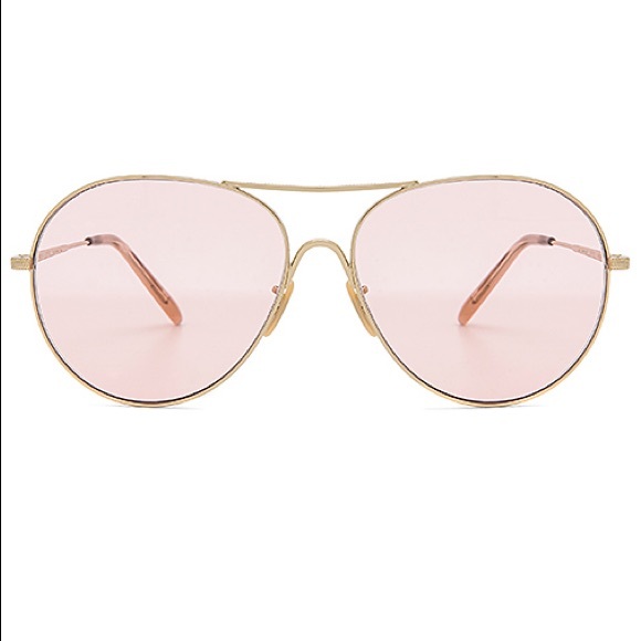 Oliver Peoples Accessories - OLIVER PEOPLES Rockmore Gold/Pink Wash SUNGLASSES